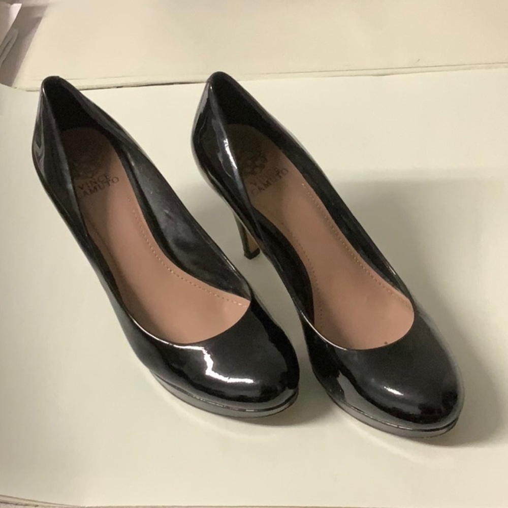 Vince Camuto Zella Leather High Heels